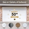 Big Dot of Happiness We Still Do - 50th Wedding Anniversary - Peel and Stick Anniversary Party Decoration - Wall Decals Backdrop - 2 of 4