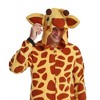 Giraffe Adult Long Sleeve Hooded Cosplay Onesie Costume Union Suit - 4 of 4