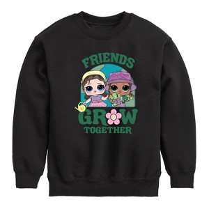 Boys' - LOL Surprise! - Friends Grow Together Graphic Long Sleeve Fleece Sweatshirt - 1 of 4