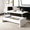 Kinsley Lift-Top Coffee Table - White - Safavieh - 3 of 4