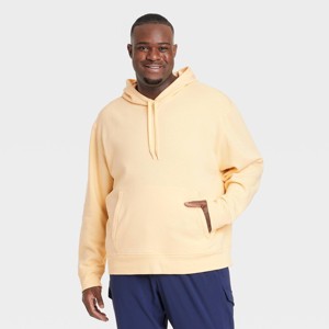 Men's Cotton Fleece Hooded Sweatshirt - All In Motion™ - 1 of 3