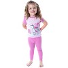 Peppa Pig Toddler Girls Princess Peppa On Unicorn 4 Piece Pajama Set - 2 of 4