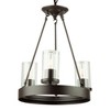 Artcraft Lighting Menlo Park 3 - Light Chandelier in  Oil Rubbed Bronze - 4 of 4