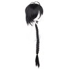 Unique Bargains Women's Wigs 35" Black with Wig Cap - 4 of 4