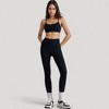 Anna-Kaci Active Women's Scoop Neck Sports Bra Top with Adjustable Thin Straps and Seamless Lightweight Fabric - 3 of 4