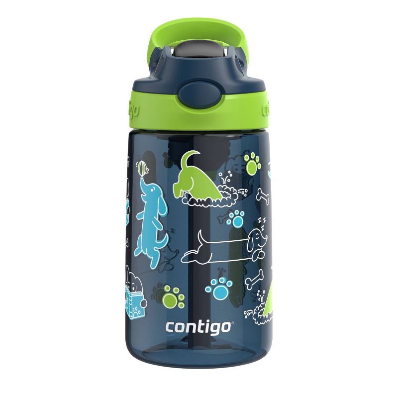 Contigo 14oz Kids' Water Bottle with Redesigned AutoSpout Straw , 1 of 8