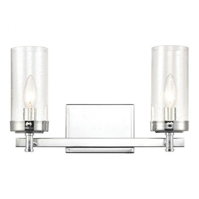 Elk Home Melinda 2 - Light Vanity in  Polished Chrome