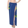 LA LEELA Women's Summer Sarong Bikini Wraps Cover up Skirt Wrap Bathing suit Swimwear Swimsuit Beach Coverup for Women One Size Blue, Floral - 3 of 4