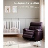 Oversized Recliner Chair, 360 degree Manual Rocker Swivel Recliner - 4 of 4
