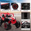 2 Seater Ride on Car for Kids, 24V Powered Electric Off-Road UTV Ride Toy - 3 of 4