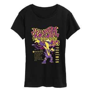 Women's - Pokémon - Toxtricity Acid Design Short Sleeve Graphic T