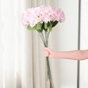 REGALWOVEN Silk Bouquet Artificial Hydrangea Flowers 22.8" 6 Pcs - 3 of 4