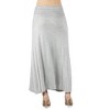 Maternity Elastic Waist Maxi Skirt - 24seven Comfort Apparel™ - 3 of 4