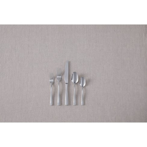 20pc Stainless Steel Nomad Silverware Set - Fortessa Tableware Solutions