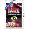 Trends International NFL Los Angeles Rams - Super Bowl LVI Champions Framed Wall Poster Prints - 3 of 4