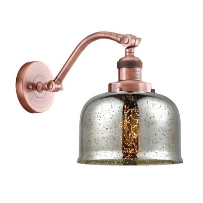 Bell - 1 Light Wall Sconce In Industrial Style-11.5 Inches Tall and 8 Inches Wide