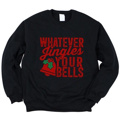 Simply Sage Market Women's Graphic Sweatshirt Whatever Jingles Your Bells