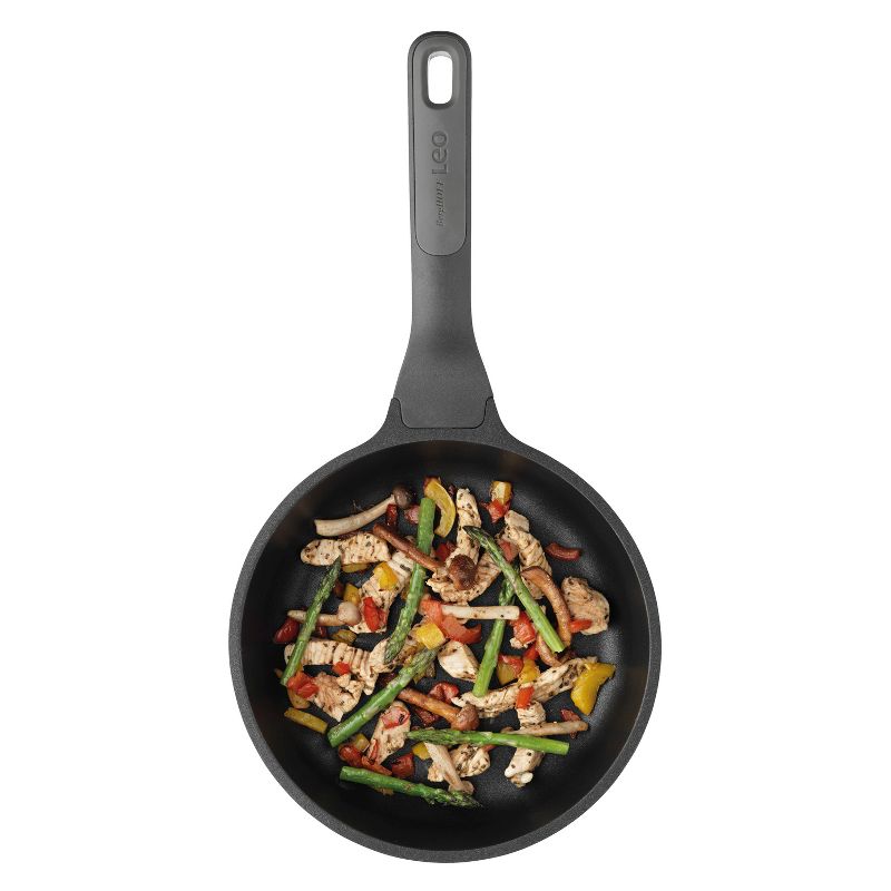 BergHOFF Leo Stone+ Non-stick Ceramic Frying Pan, Recycled Cast Aluminum, 3 of 11