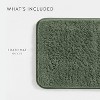 Plush Absorbent Bath Mat Rug with Anti-Skid Rubber Backing - Becky Cameron - 3 of 4