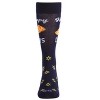Memoi Men's Funny Pun Happy Challah-Days Novelty Crew Socks - 2 of 4