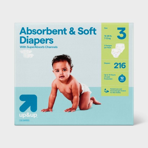 Disposable cheapest Diapers Size 216ct Up