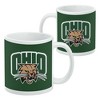 Ohio University Primary Logo Ceramic Coffee Mug Novelty Gift Mugs for Coffee Tea and Hot Drinks 11oz White - 2 of 4