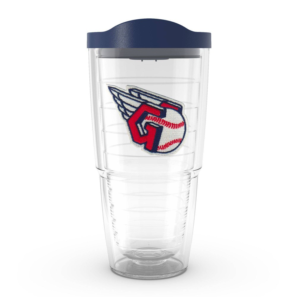 Photos - Glass MLB Cleveland Guardians 24oz Primary Logo Classic Tumbler 