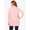 Jessica London Women's Plus Size Cotton Cashmere Turtleneck - 3 of 4