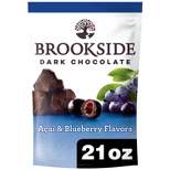 Brookside Acai & Blueberry Flavor Dark Chocolate Candies - 21oz