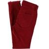Free People Womens Raw-Edge Cord Casual Cropped Pants - 2 of 2
