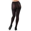 Memoi Candy Cane Cotton Blend Sweater Tights - 2 of 4