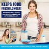 12pcs Flexible Silicone Bowl Covers, ElasticFood Storage Lids, Reusable, Dishwasher AndMicrowave Safe, Airtight Leakproof For Fresh Food Storage - 4 of 4