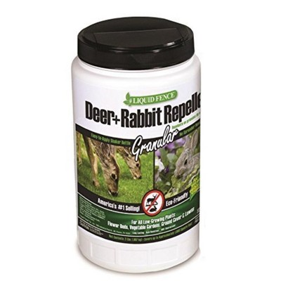 Liquid Fence Deer and Rabbit Repellent Granules, 2lbs