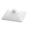 Gibson Stoneware Casserole with Lid in White - 4 of 4