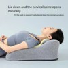 FONTOI Multi-Functional Bed Pillow, Ergonomic Spinal Posture Support for Bedroom, Grey, 14.1"*9"*23.6" - 4 of 4