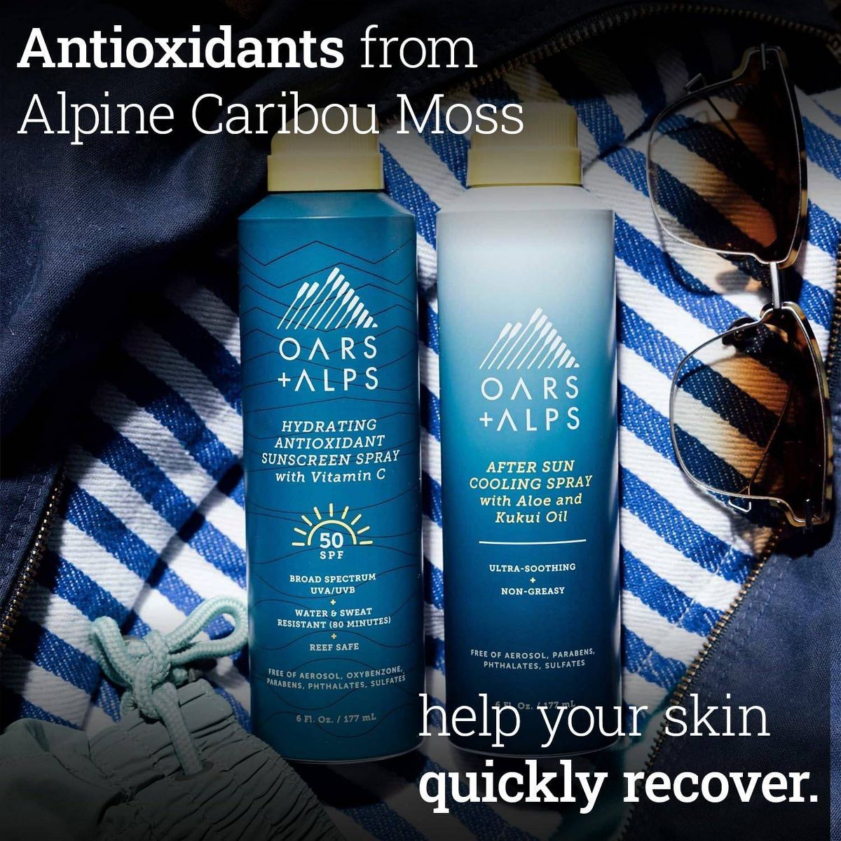 OARS + ALPS Aloe Cooling Spray - 6 fl oz - thumbnail 4