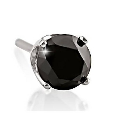 Pompeii3 1/6ct Diamond Stud 10K White Gold