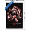 Trends International Sleep Token - Grabbing Hands Red Framed Wall Poster Prints - 3 of 4