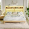 Straw and rattan storage bed - 3 of 4