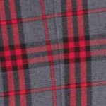 red plaid