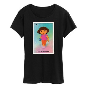 Women's - Dora the Explorer - Loteria La Exploradora Short Sleeve Graphic T-Shirt - 1 of 4