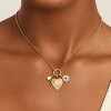 Gold Copper Multi - Charm Classic Women's Necklace - 2 of 4