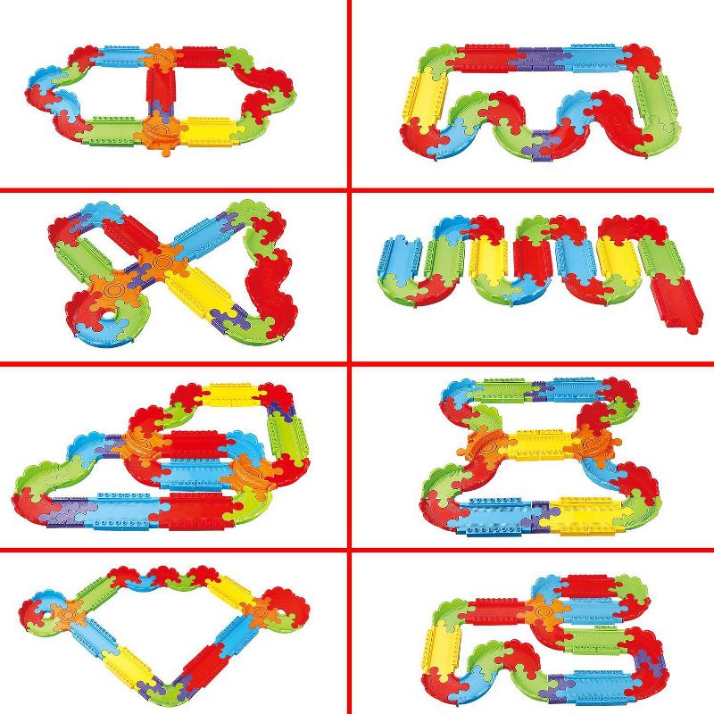 Fun Little Toys 3D Puzzle Railway Train Tracks, 3 of 7