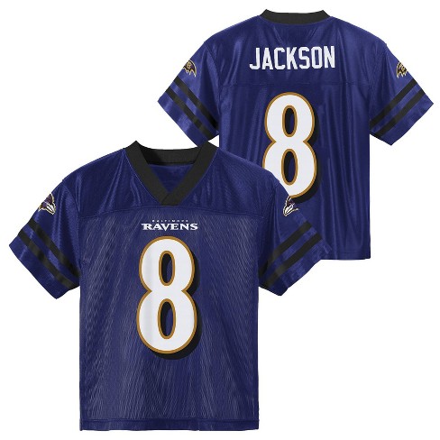 Nfl Baltimore Ravens Boys Lamar Jackson Short Sleeve Jersey Target