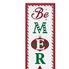 Metal Be Merry Sentiment Sign 30"H - 2 of 2
