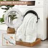 GustoWave Heated Blanket Throw - Thick Cotton Velvet & Soft Flannel Blanket with Controller, Fast Heating Machine Washable - 3 of 4