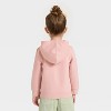 Toddler Girls' Zip-Up Fleece Hoodie - Cat & Jack™ - 2 of 3