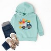 The Juniper Shop SmileyWorld School Dump Truck Toddler Hoodie - 3 of 4