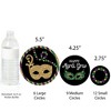 Big Dot of Happiness Mardi Gras - Masquerade Party Giant Circle Confetti - Party Decorations - Large Confetti 27 Count - 3 of 4
