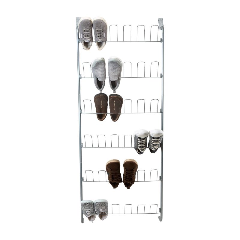Organize It All Overdoor Wire Shoe Rack Basic Collection, 4 of 7